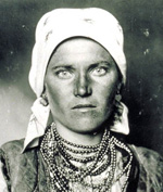 Detail: Gypsy Woman, Sherman Collection, NPS.